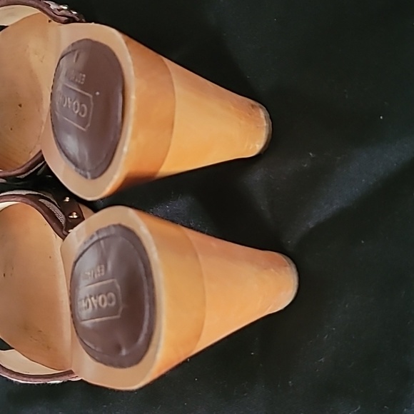 Coach mule wooden sandals - Picture 4 of 7